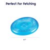 Petstages Orka Flyer Royal Blue Flying Disc Dog Fetch Toy