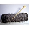 2 Pack HAIR STYLING BRUSH ROLLERS & PINS Hair Curlers 7/8" x 3" Bristles (12 Rollers)