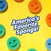 Scrub Daddy Smiling Scrubber, Grey - Scratch-Free Multipurpose Dish Sponge - BPA Free & Made with Polymer Foam - Stain & Odor Resistant Kitchen Sponge (1 Count)