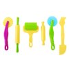 Play Dough Tools for Kids Ages 2-4 Playdough Tool Set with Molds Play Dough Set Roller for Play Dough Cookie Cutters Playdough Tool Kid Age 2-4 Play Dough Tools Set for Kids Ages 4-8 Modeling Clay