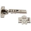 Hushed Hardware 4 Pack Frameless Full Overlay Adjustable Closing Speed Soft Close Cabinet Hinges. Premium Soft Close Hinges for Kitchen Cabinets. Self-Closing Door Hinges for Cabinet Door.