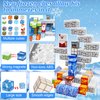 ITEFDTUTNE Magnetic Blocks - 110PCS Magnets Building Blocks World Set for Kids Ages 3-5 5-7 8-12, Magnetic Tiles Magnetic Block Game Preschool Toys for 3 4 5 6 Year Old Girls Boys Gifts （Ice World）