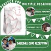 Outego 24 Baseball Party Favor Bags with Stickers Baseball Goodie Bags Baseball Party Favors for Kids Baseball Birthday Party Supplies