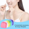 2 PCS Orthodontic Retainer Case,Retainer Case,Denture Case with Ventilation Holes for Mouth Guard and Floss