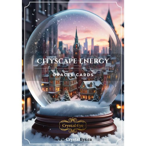Generic Urban Tarot Cards Set of 57 - Explore The Energetic Frequencies of Iconic Cities with The Cityscape Oracle Cards with Guide Book