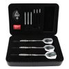 CUESOUL 28 Grams Tungsten Steel Tip Darts Set 95% Tungsten with Luxury Case