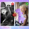 Premium Quality Soft and Fluffy Unicorn Seat Belt Pillow for Kids - Ergonomic Design for Safe and Comfortable Journeys in Cars, Machine Washable, Perfect for Long Travel, Throw Pillow, and Home Decor