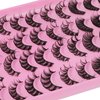 False Eyelashes Russian Strip Lashes D Curl 20 Pairs 5 Styles Pack Fluffy Natural Fake Lashes Look like Eyelash Extensions by Yawamica