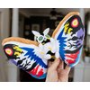 Godzilla Rainbow Mothra 10-Inch Character Plush Toy | Cute Plushies and Soft Stuffed Animals, Kids Room Decor Accessories | Kaiju Monster Gifts and Collectibles