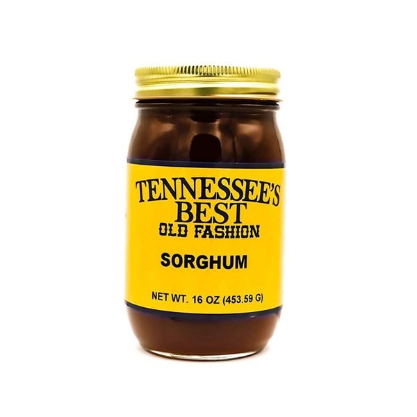 Smoky Mountain Southern Style Sorghum | 100% Pure Sorghum Molasses- 20 Oz Resealable Glass Jar