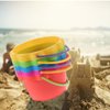 ifundom 5pcs Toy Beach Bucket Sandbox Bucket Gardening Bath Toy Sandbox Mini Bucket Water Bucket Beach Play Bucket Toys Gardening Buckets Small Sand Buckets Bathtub Toddler Outdoor Plastic