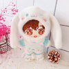 niannyyhouse Doll Dressup 7.8in/20cm Plush Doll Clothes Blue Dog Suit Stuffed Figures Toys Accessories