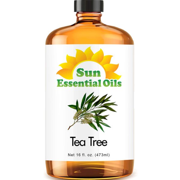 Sun Essential Oils 16oz - Tea Tree Essential Oil - 16 Fluid Ounces