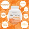 NaturesPlus Immune Vitamin C, Citrus - 100 Chewables - All-Natural Immune System Support - High-Potency Formula with Bioflavonoids & Superfoods - Non-Acidic & Gentle on The Stomach - 100 Servings