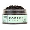 Koffee Beauty Aloe and Green Tea Coffee Scrub, 4 oz - Organic Exfoliating Body Scrub - Face Exfoliator with Soothing, Hydrating Oils - Restores Skin's Softness, Brightness - Fresh, Light Scent