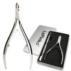 LePinko Salon-Quality Cuticle Trimmer with Cuticle Pusher, Super Labor-saving Cuticle Cutter, Sharp Cuticle Clippers for Manicurist, Professional Pedicure Manicure Nail Care Tool, 5mm Jaw
