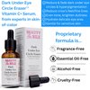 Dark Under Eye Circle Eraser™ Vitamin C+ Serum for Skin-of-Color, Dark Circle Puffiness Wrinkle Hyaluronic Acid Superoxide D, Beauty of the Nile® 1 Oz