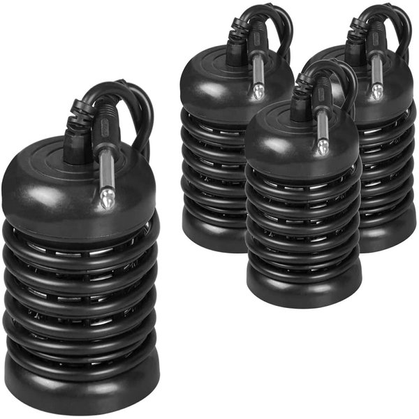 Arrays for Detox Foot Bath, Replacement Ionic Arrays for Detox Foot Spa Bath Machine System (Black, 4 Pack)