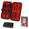 Manicure Set, Stocking Stuffers for Men Women, Nail Clipper Set 7 in 1 Manicure Kit Stainless Steel Nail Clipper Kit Pedicure Kit Grooming Kit with Christmas Box for Men Husband Boyfriend Women Travel
