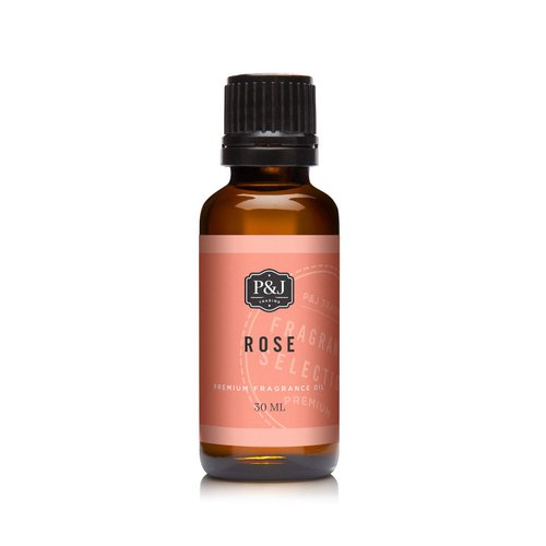 P&J Trading - Rose Scented Oil 30ml - Fragrance Oil for Candle Making, Soap Making, Diffuser Oil