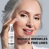 Super Vitamin C Face Serum for Mature Skin: All-In-One Hydrating Anti-Aging Formula - Vitamin C, Hyaluronic Acid, Vitamin E, Caffeine - Face Lift Serum for Wrinkles, Dark Spots - 1.7 fl. oz.