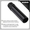 QODOLSI 1 PC Car Lug Nut Installation Tool for Wrench, Anti-Theft Metal Vehicle Screw Replacement Tool, Universal Durable Automotive Lug Nut Socket Key Tool Accessories for Truck (Black #6 Spline)