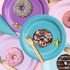 CMUSKO Mermaid Birthday Decorations-60Pcs Mermaid Plates and Napkins Pink Blue Purple Little Mermaid Theme Party Supplies