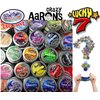 Crazy Aaron's Putty Mini Tins Lucky 7 Surprise Gift Set Party Bundle - 7 Pack (.47oz Each) Assorted Colors