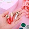 100 Pieces 1.2 ml Clear Mini Lip Gloss Tube Refillable Empty Lip Balm Gloss Containers Bottles Transparent Mini Lipstick Containers for Women Girls DIY Makeup (Rose Gold)