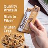 Quest Nutrition Chocolate Chip Cookie Dough Protein Bars, High Protein, Low Carb, Gluten Free, Keto Friendly, 12 Count (Packof 1)