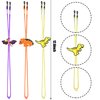 ZXSWEET 8 PCS Kids Glasses Strap Adjustable Dinosaur Anti-slip Eyeglass Straps for Boys Girls Multicolor