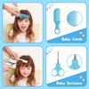 Baby Grooming Kit, Infant Safety Care Set with Hair Brush Comb Nail Clipper Nasal Aspirator Ear Cleaner,Baby Essentials Kit for Newborn Girls Boys
