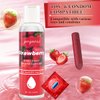 YOSPOSS Strawberry Flavored Water-Based Lubricant, Silky Smooth Personal Lube for Women, Men and Couples, Sugar-Free, Non-Staining, Condom-Safe & Toy-Friendly, 8 Fl Oz