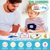 KMUYSL Learning Toys for 2 3 4 5 Years Olds Boys Girls, Short Vowel Spelling Flashcards, CVC Sight Words Handwriting Cards, Learn to Write Phonics Flash Cards, Presschool Educational Toy for Kids