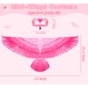 Creatoy Bird-Wings-Costume for Kids with Bird Masks, Eagle-Wings Girls Flamingo Costume Toddler Parrot Owl Raven Dress Up Bird Birthday Party Favors Toys Gifts