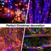 HeKation Christmas Outdoor Lights, 300Led 100FT Christmas Twinkling String Lights for Tree, Indoor, Outdoor, Purple and Orange Christmas Lights with Remote Control 8 Modes & Timer
