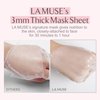 LA MUSE Skin Repair Signature Mask(1BOX / 5EA) - Bio-Cellulose, Deep Hydrating Sheet Mask | Skin Moisturizing, Firming, and Claming with Peptides & Hyaluronic Acid | All Skin Types, Korean Skin Care