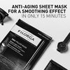 Filorga Time-Filler Super Smoothing Face Mask, Sheet Mask Soaked in Renewing Serum with Collagen and Polysaccharides For Visibly Smoother Skin in 15 Minutes, Hydrating Facial Treatment, .67 fl. oz.