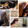 ACO-UINT 12Pcs Pink Hair Clips for Styling Sectioning, Alligator Hair Clips for Hair Salon, Hair Accessories for Women