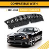 KUAFU Radiator Support Cover Compatible with 2011-2014 Dodge Charger Replacement for 68092604AA CH1037104 Upper Radiator Core Support Assembly Plastic Black