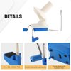 FLKQC Yarn Ball Winder, Hand-Operated Yarn Ball Winder Swift Yarn Winder, Yarn Cake Winder, Needlecraft Yarn Ball Winder Hand-Operated (Blue)