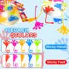 Sticky Hands Bulk Party Favors Supplies Toys Gifts for Kids (100 PCS),Valentines Goodie Bag Stuffer Fillers for Toddlers,Class Non Candy Treats Prizes Mardi Gras Parade Throws Giveaways for Boys Girls