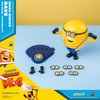 Minions Despicable Me 4 Toys, 4.7 Inch Mega Dave Action Figures,6 Changeable Facial Expressions with Hidden Pocket Minion Model Kits, Gifts for Kids Ages 8 Years & Older