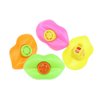 NUOBESTY 20PCS Plastic Lip Shaped Whistles Blowing Lip Whistles Loud Crisp Sound Whistle Noisemakers for Party Favors(Random Color)