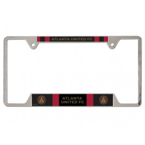 WinCraft Atlanta United FC MLS Team Logo Chrome License Plate Frame