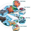 24PCS Plastic Ocean Sea Animal Figures. Realistic Mini Sea Creatures Toy Figurines, Under The Sea Life Figures Marine Animal Toys for Cupcake Topper, Easter Egg Filler, Aquarium Decorations