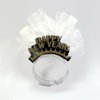 BinaryABC Happy New Year Headband Tiara,New Year Hair Accessories,New Year Eve Party Favors,2Pcs