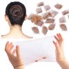 Brown Hair Net 100Pcs,WeKen Individual Package 20 Inches Invisible Elastic Edge Mesh Bun Hair Nets for Food Service, Ballet Bun, Sleeping, Women and Wig