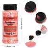 Glow in The Dark Glitter - 100g - Orange red Luminous Glitter, Cosmetic Craft Glitter for Epoxy Resin, Body, Face, Nail, Craft and Festival Party Decoration