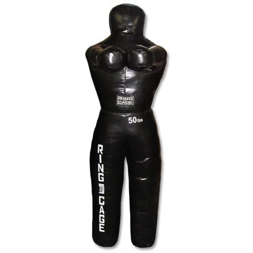 Unfilled MMA Grappling Throwing Dummy 30lbs to 140lbs, for MMA, Grappling, Jiu Jitsu, Wrestling (5’6” 75lbs)